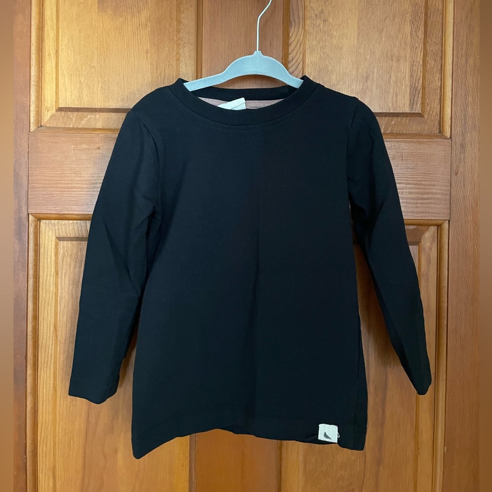 Turtledove London Black Lightweight Pullover, 3-4 Years